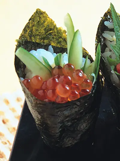 鮭魚卵手卷