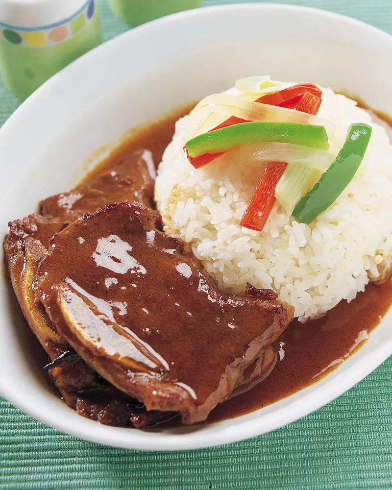 麻辣小排燴飯