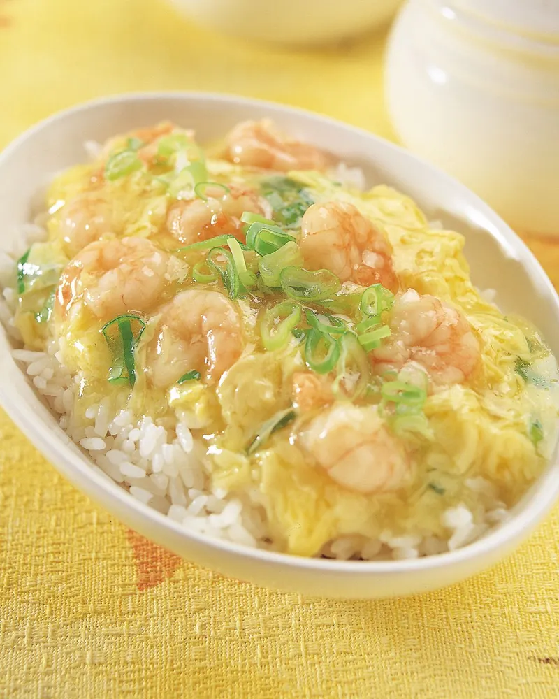 滑蛋蝦仁燴飯(2)