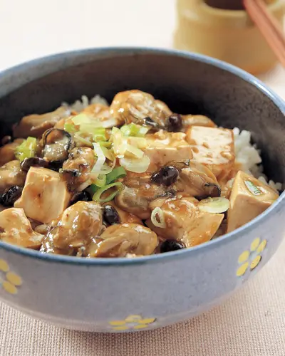 蚵仔豆腐丼