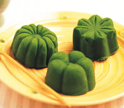 日式抹茶鬆糕