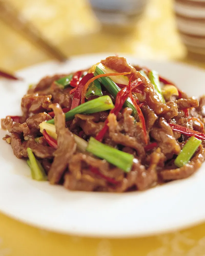 蔥爆牛肉(2)
