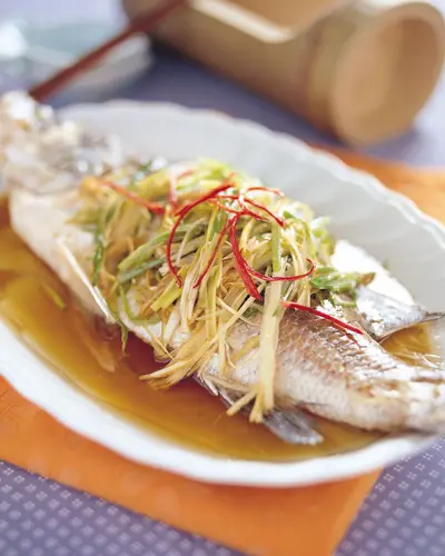 清蒸鱸魚