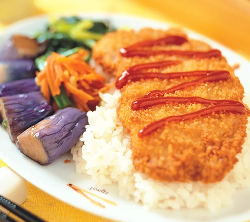 日式炸豬排飯