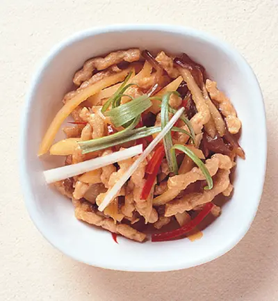 魚香素肉絲