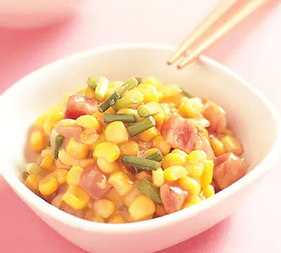 香腸燴玉米