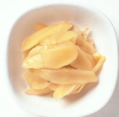 甜酸薑片