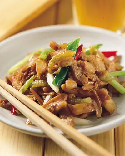 古味炒三層
