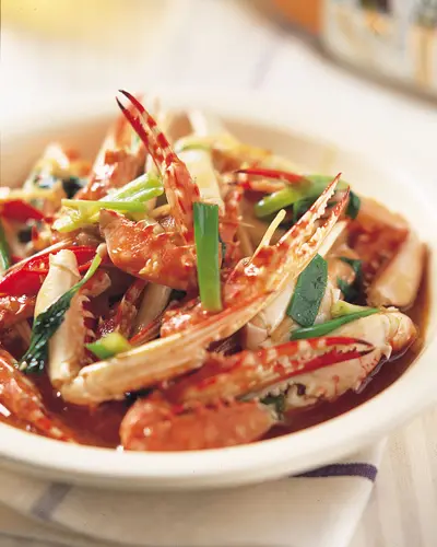 辣油炒蟹腳