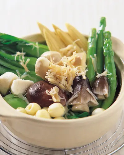 干貝雜菜煲