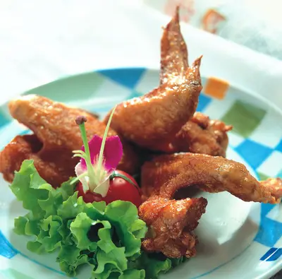 酥炸滷翅