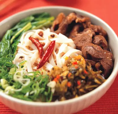 四川辣子牛肉麵
