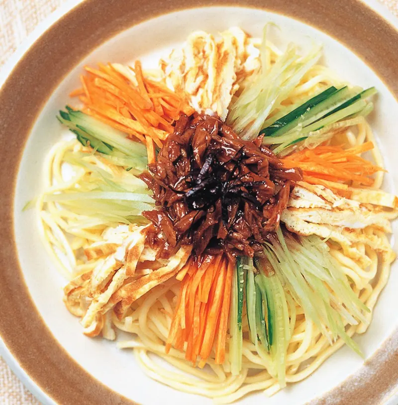 麻醬牛肉涼麵