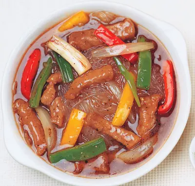 黑胡椒牛肉冬粉