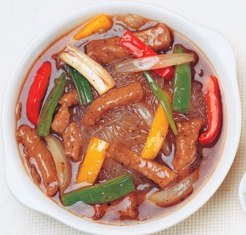 黑胡椒牛肉冬粉