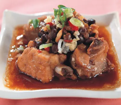 豆豉蒸排骨