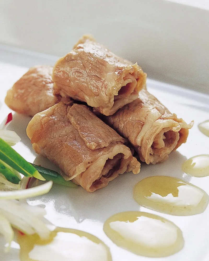 涮牛肉橙醋凍沙拉