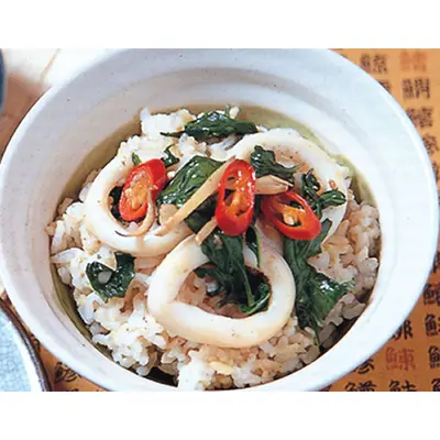 塔香透抽飯