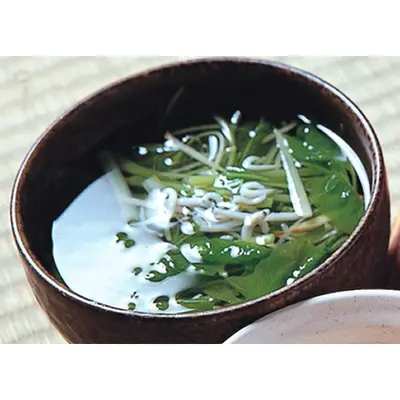 莧菜魚仔魚湯