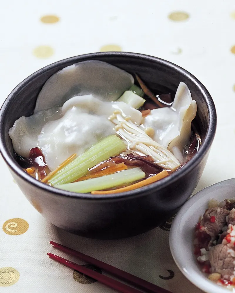 蔬菜湯餃