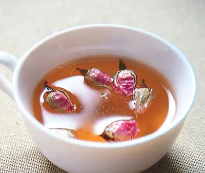 玫瑰綠茶