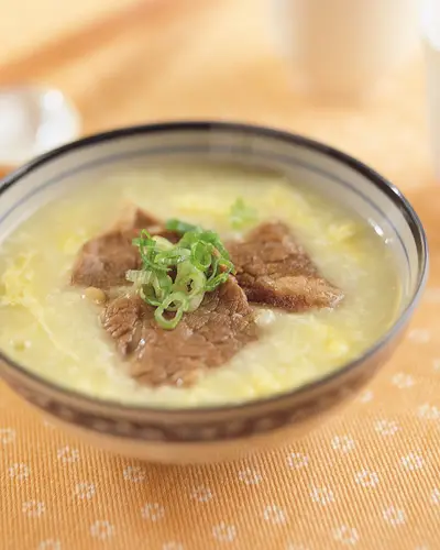 滑蛋牛肉粥