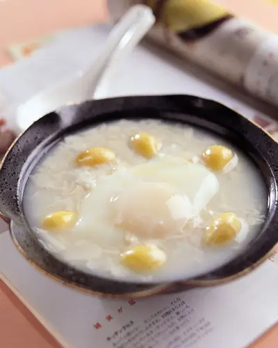 美顏白果粥