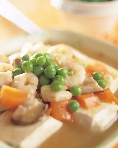 蝦仁百頁豆腐
