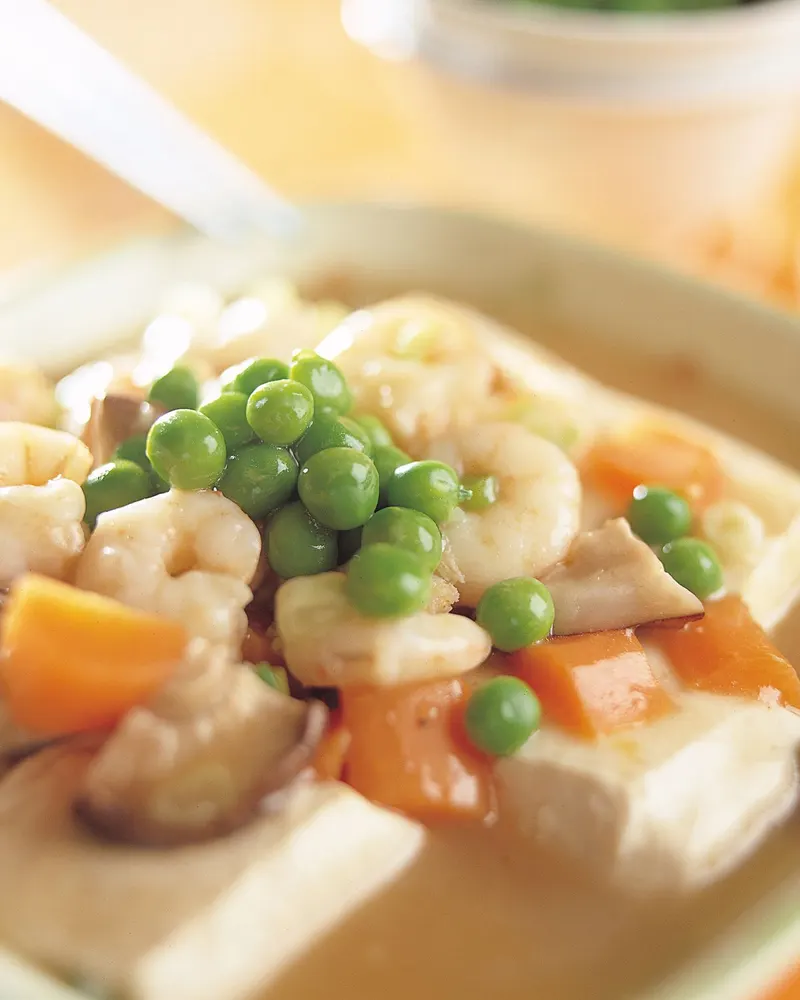 蝦仁百頁豆腐