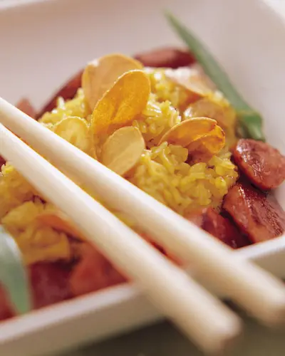 蒜味飯