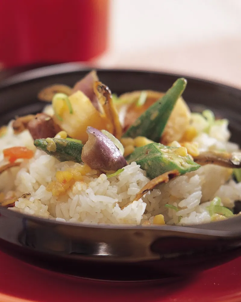 小魚乾拌飯