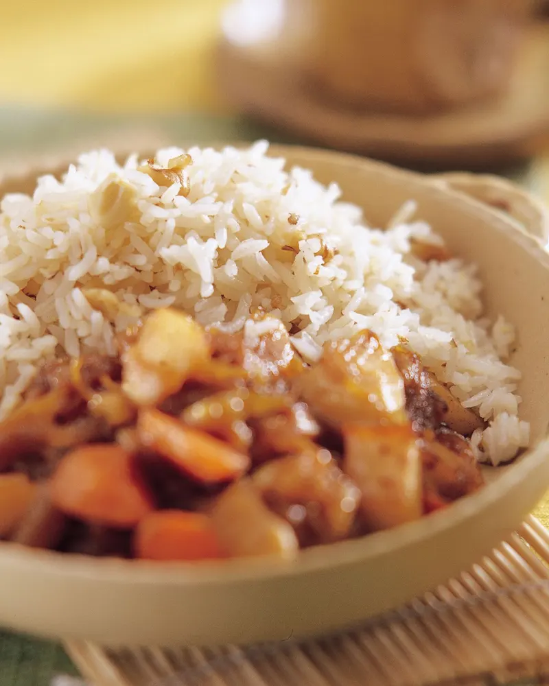 堅果拌飯