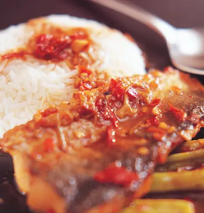 酸辣魚飯