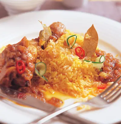 咖哩雞腿飯