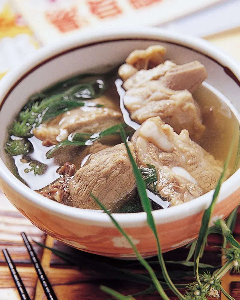 益母草排骨湯