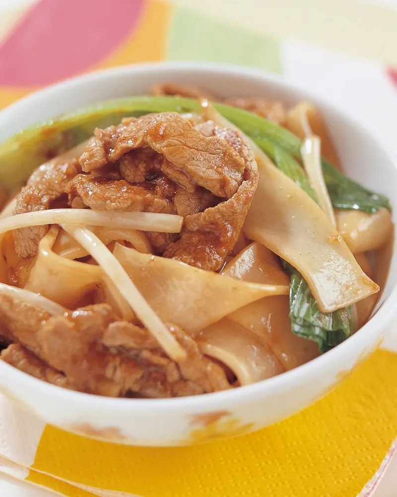 沙茶牛肉河粉