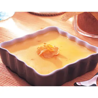 豆奶玉米布丁