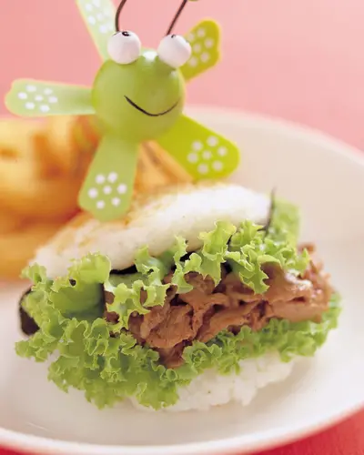 薑汁炒肉米堡