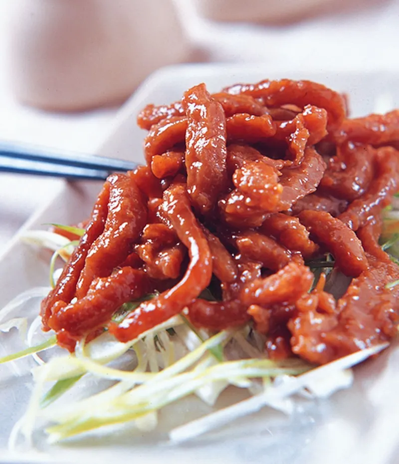 京醬炒肉絲
