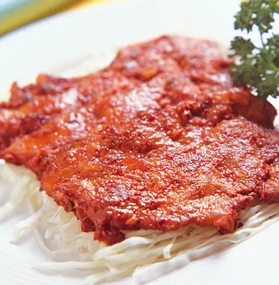 辣醬烤豬肉