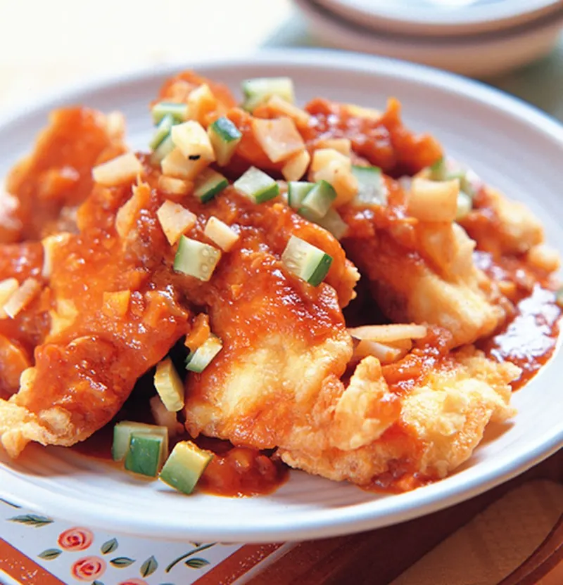 泡菜燴魚片