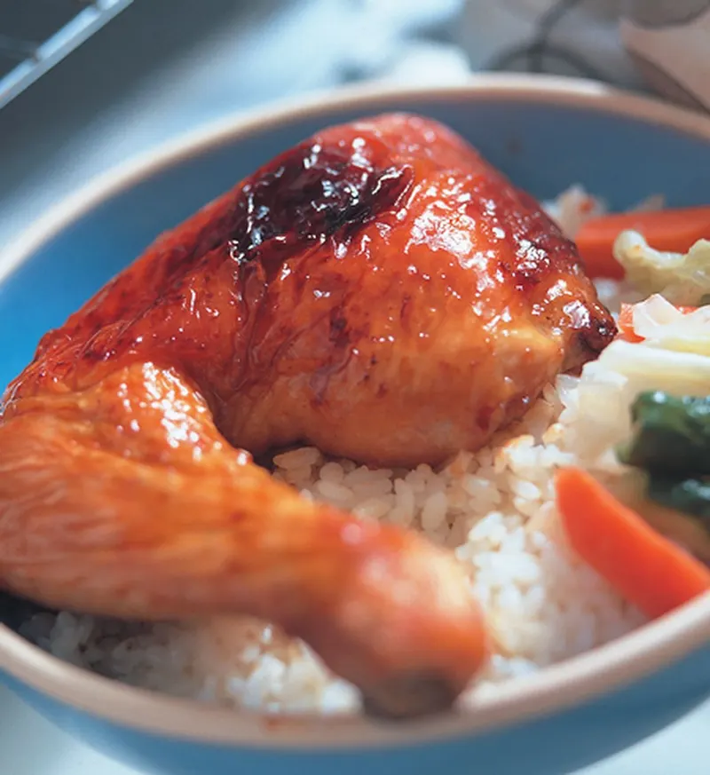 照燒雞腿烤肉飯
