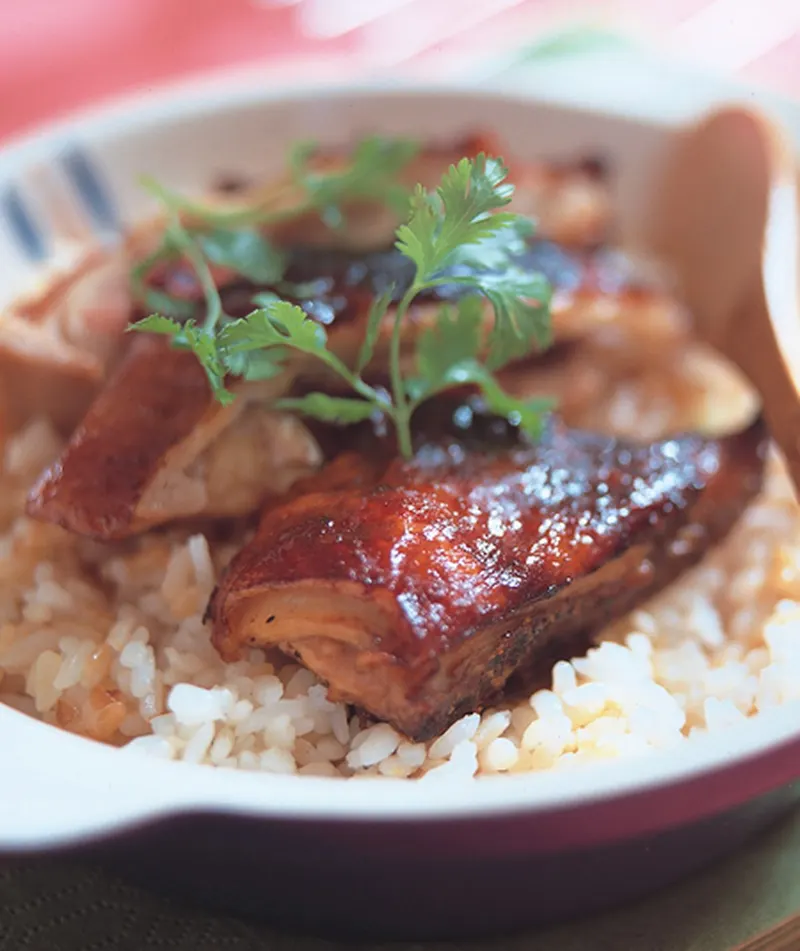 醬烤雞腿飯