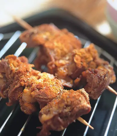 新疆烤羊肉串飯