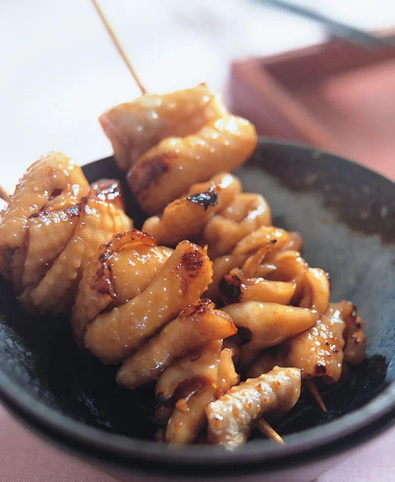 日式照燒雞皮飯