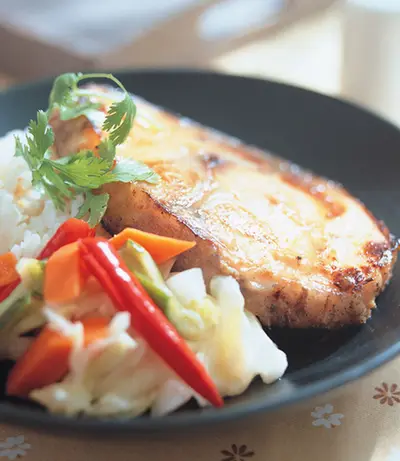 味噌烤魚飯
