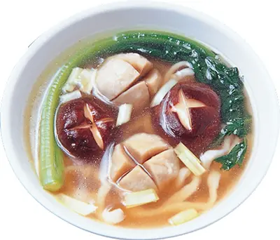 火腿貢丸湯麵