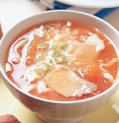 蕃茄滑蛋麵