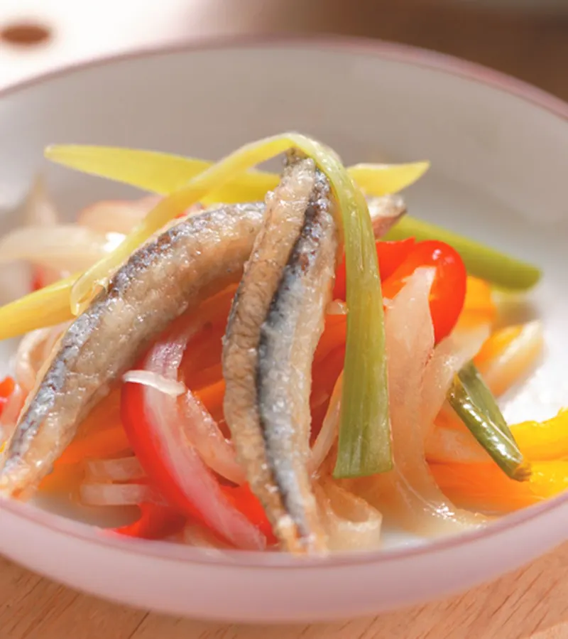 丁香魚南蠻漬(1)
