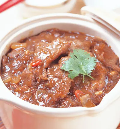 沙茶粉絲牛肉煲